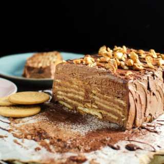 Sri Lankan Chocolate Biscuit Pudding (Eggless)