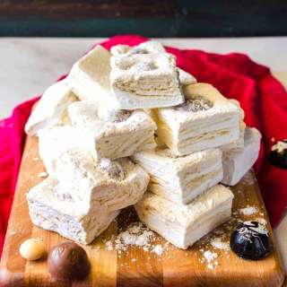 Butterscotch Swirl Marshmallows