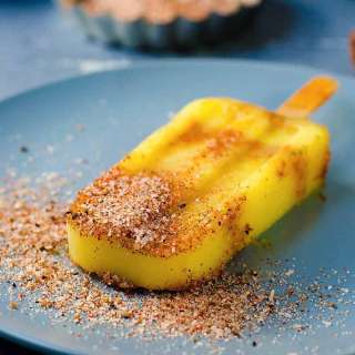 Spicy Pineapple Popsicles (Paletas)