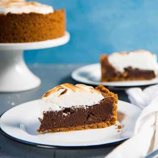 S’mores Brownie Pie