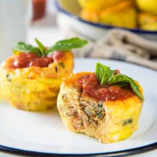 Pizza Breakfast Egg Muffins
