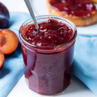 Spiced Plum Jam from fresh plums