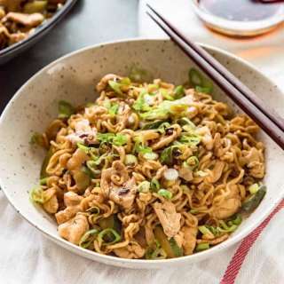 Chicken Ramen Stir Fry Noodles