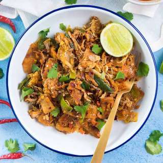 Sri Lankan Chicken Kottu Roti (Chicken Koththu Roti)