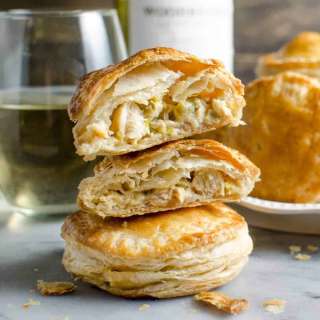 Creamy, Cheesy Mini Chicken Pies (Chicken Hand Pies)