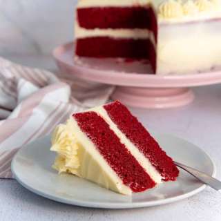 Red Velvet Cake with Cream Cheese Frosting