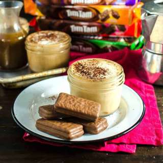 Salted Butterscotch Latte with Tim Tam Slam
