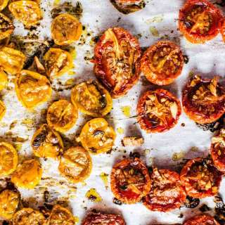 Juicy Slow Roasted Tomatoes
