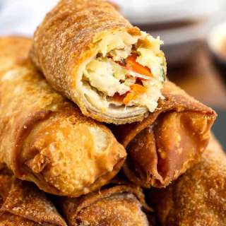 Air Fryer Frozen Egg Rolls