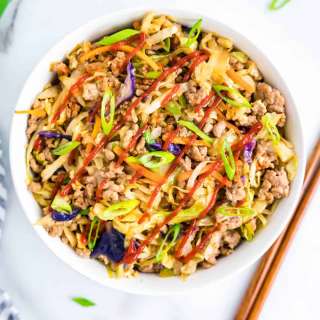 Easy Egg Roll in a Bowl