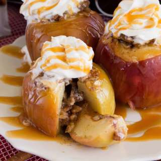 Light Crock Pot Baked Apples Recipe