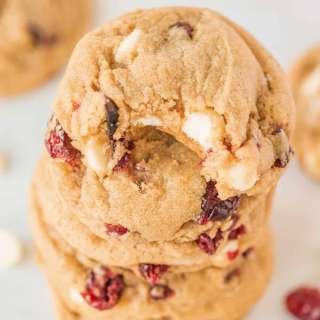 White Chocolate Cranberry Cookies