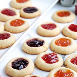 Jam Thumbprint Cookies