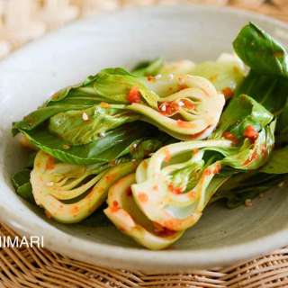 Spicy Baby Bok Choy Salad