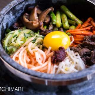 Dolsot Bibimbap (Korean Stone Pot Rice Bowl)
