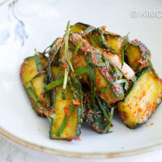 Cucumber Kimchi (Oi Kimchi)