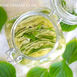 Korean Perilla Cabbage Pickle