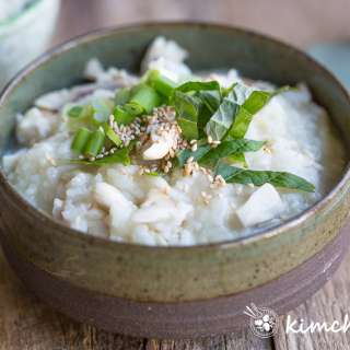 Dak Juk (Chicken Porridge) - includes Instant Pot recipe