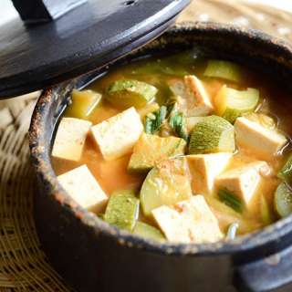 Doenjang Jjigae (Korean soybean paste stew)
