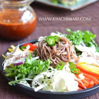 Buckwheat Noodles Salad (Makguksu)