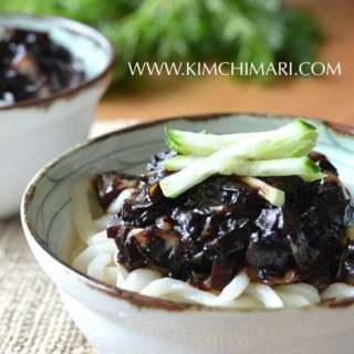 Jajangmyeon (Blackbean Sauce Noodles)