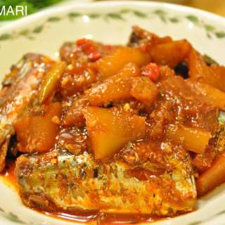 Braised Saury Stew (Kkongchi Jorim)