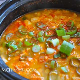Spicy Soft Tofu Stew (순두부찌게 Sundubu Jjigae)