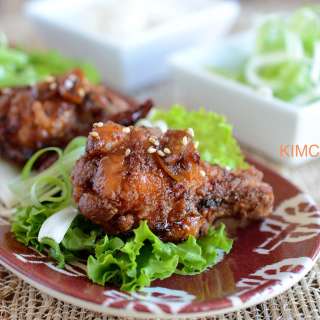 Korean Fried Chicken (Dakgangjeong)