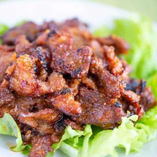 Oven Baked Korean Spicy Pork