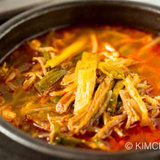 Instant Pot Yukgaejang - Korean Spicy Beef Soup