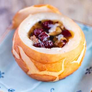 Baesuk (Korean Steamed Pear) 2 ways