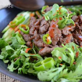 Korean Bulgogi Rice Bowl with Gochujang