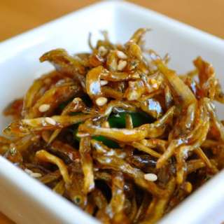 Myeolchi Bokkeum (Soy Maple Glazed Anchovies)