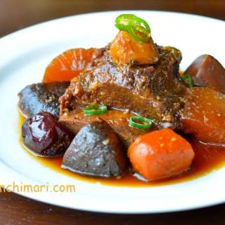 Galbi Jjim (Korean Braised Short Ribs)