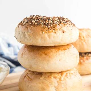 Homemade Bagels - just 4 ingredients!