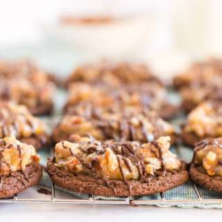 German Chocolate Cookies