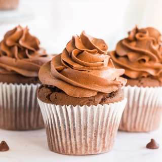 Dark Chocolate Cupcakes