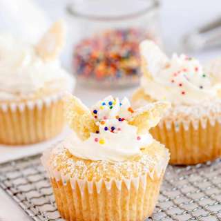 Pretty Little Butterfly Cupcakes