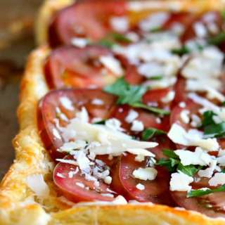 Puff Pastry Tomato Tart