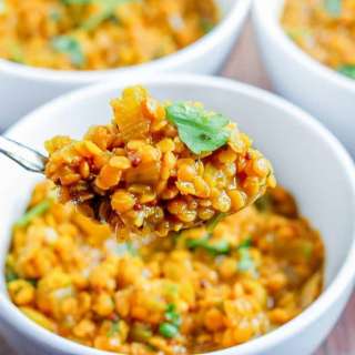 Spiced Red Lentil Dhal
