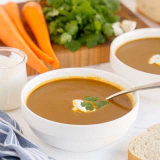 Carrot Cilantro Soup