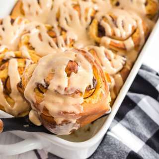 Pumpkin Cinnamon Rolls