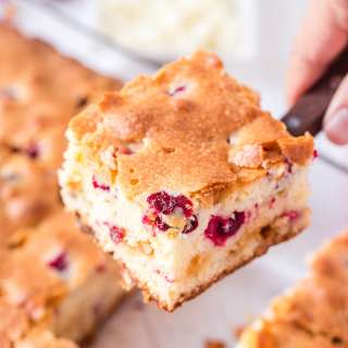 Fresh Cranberry Cake (super easy to make!)