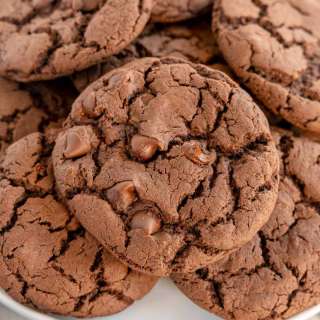 Chocolate Cake Mix Cookies Recipe (aka Cheater Cookies!)