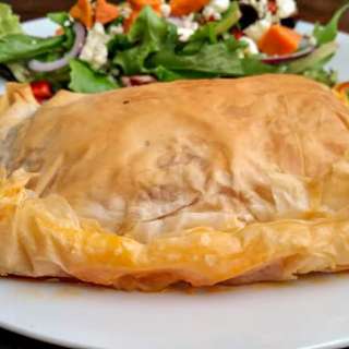 Phyllo Meat Pies (beef & cheese)