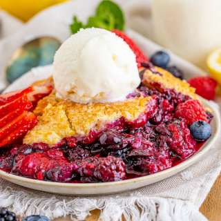 Mixed Berry Cobbler