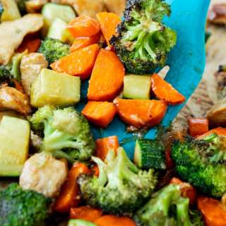Sheet Pan Teriyaki Chicken and Veggies