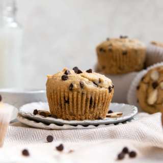Almond Flour Chocolate Chip Muffins
