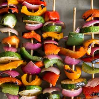 Grilled Veggie Kabobs
