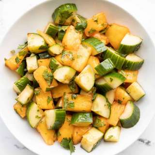 Spicy Pineapple Cucumber Salad